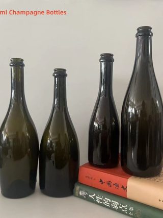 Wholesale Mini Champagne Bottles in Bulk 375ml/750ml, Olive Green and Brown - Image 4