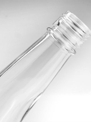 Alternative view of Premium Tapered Crystal Glass Juice Bottles with Screw Cap