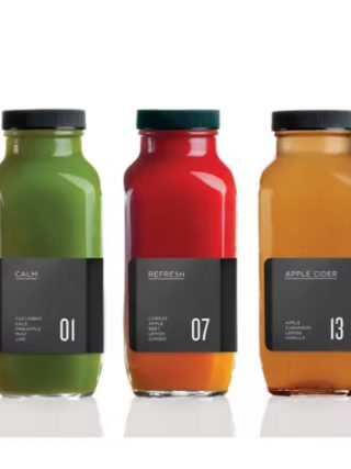 Alternative view of Wholesale 250ml 350ml 500ml Juice Square Glass Bottle With Lids