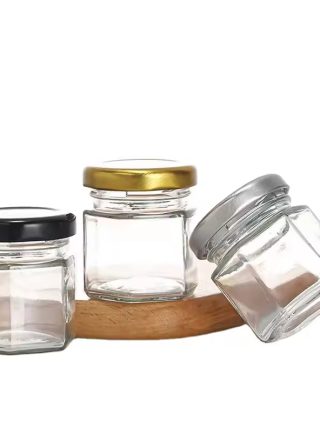 Alternative view of Wholesale Various Sizes Shaped Glass Jar