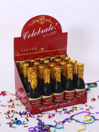 Wholesale Bulk Mini Champagne Bottle Party Poppers BC173 - Image 5