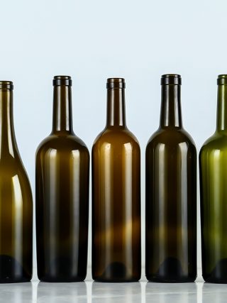 Alternative view of Wholesale Wine Bottles, 500ml & 750ml Dark Green Glass with Cork, Customizable