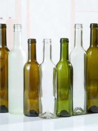Wholesale Wine Bottles, 500ml & 750ml Dark Green Glass with Cork, Customizable - Image 3