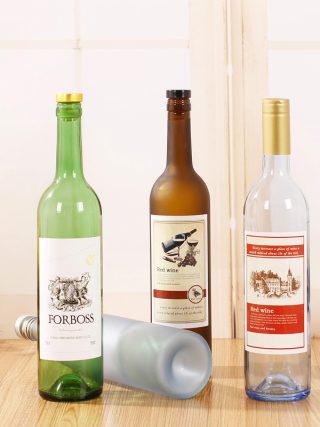 Wholesale Wine Bottles, 500ml & 750ml Dark Green Glass with Cork, Customizable - Image 4