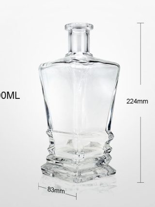 50cl & 70cl Unique Wholesale Empty Glass Bottles for Vodka and Wine - Image 3