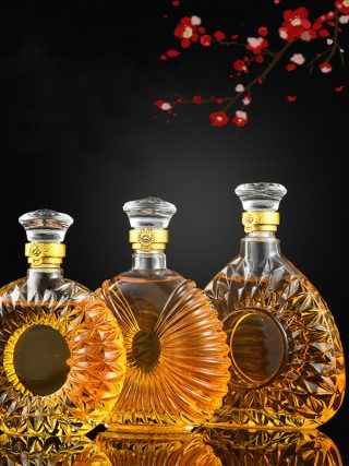 Wholesale 500ml Glass Bottles for Liquor and Spirits BC098 - Image 2