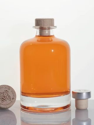 Nordic Super Flint Glass Liquor Bottle BC367 - Image 2