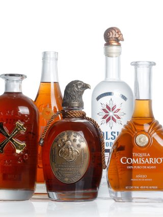 Custom Unique Pirate Rum Bottles Empty Dark Liquor Glass Bottle with Bar Top - Image 3