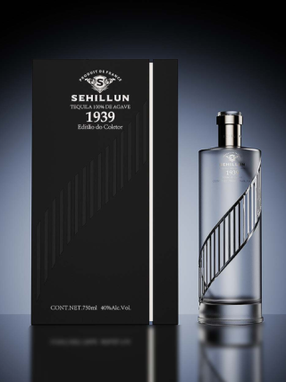 Custom Shape Private Label Spirits Glass Bottles BC325 - Image 4
