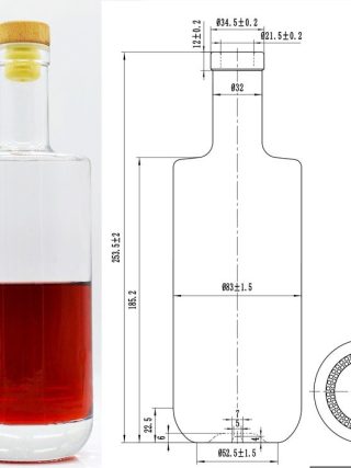 Buy Clear 700ml (70cl) Kraken Rum Bottles in Bulk BC321 - Image 3