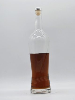NiceBottles Empty Vodka Bottles with Corks, Clear, 750ml - Image 6