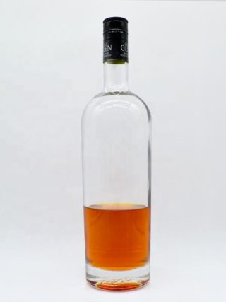 NiceBottles Empty Vodka Bottles with Corks, Clear, 750ml - Image 2