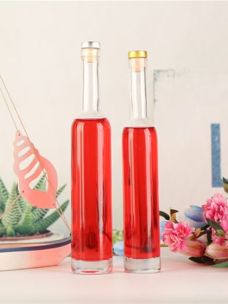 375ml & 500ml Frosted or Clear Glass Decanter – Ideal for Vodka, Rum, Whiskey, Brandy, Liquor, Wine - Image 2