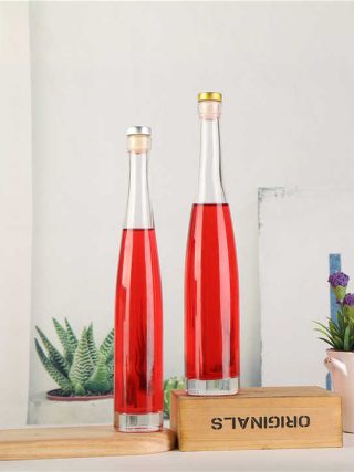 375ml & 500ml Frosted or Clear Glass Decanter – Ideal for Vodka, Rum, Whiskey, Brandy, Liquor, Wine - Image 3