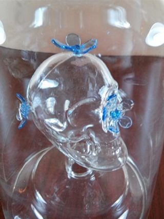 Alternative view of Wholesale 750ml Skull Vodka Bottle BC139