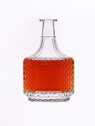 Personalised Brandy Bottle Custom Empty XO Glass Bottle - Image 3