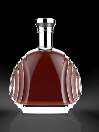 700ml Clear glass bottles for Brandy With Stopper - Image 3