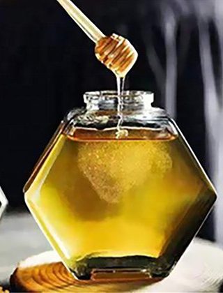 Hexagon Glass Jars for Honey, Lead-Free and Safe - Image 5