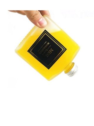 Rectangular Glass Beverage Bottles