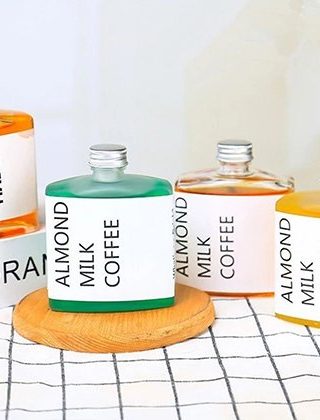 Rectangular Glass Beverage Bottles - Image 5