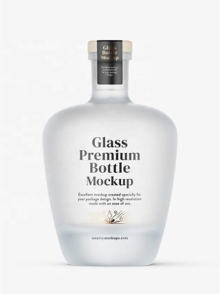 Alternative view of Custom Glass Bottles for Tequila Vodka Whiskey From 1.7 to 33.8 Ounces