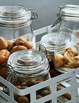Lead-Free Glass Storage Containers with Stainless Steel Lid - Image 3