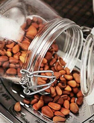 Lead-Free Glass Storage Containers with Stainless Steel Lid - Image 4