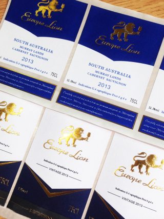 Wine Label: Customized Hot Stamped Design for Wine Bottle Stickers - Image 5